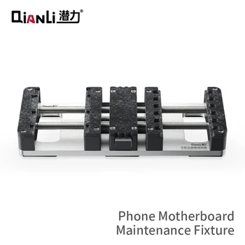 Qianli Universal Deslizamento Telefone placa-mãe do dispositivo elétrico Espessamento da Base de dados de Chip face de matriz de pontos de reparo braçadeira Ajustável de Manutenção Suporte  5