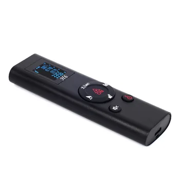 Rangefinder Mini Tipo de Ferramenta de Medição de Carregamento USB Tipo a Laser Régua 40m Laser Portátil de Alta Precisão de 1MM de Medição Área de CH  5