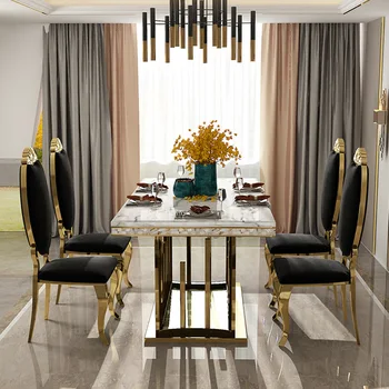 Design novo e moderno estilo de metal perna PU cadeira de jantar para bandquet sala de jantar restaurante com alta qualidade  10