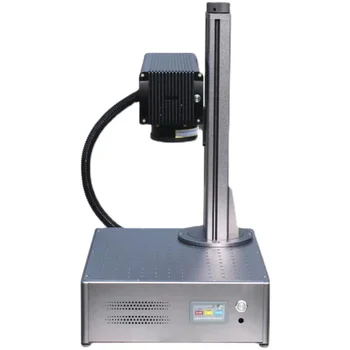 Mini Desktop Portátil de Fibra de Marcação a Laser, Máquina de Gravura de Fabricantes de 20w 30w 50w Para o Metal de Aço  5