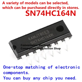 5PCS/PACK SN74HC164N 74HC164 quad porta NAND Schmitt trigger de entrada é inserido diretamente no DIP-14  10