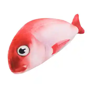 Dorimytrader quente animal peixe vermelho travesseiro de simulação de peixe brinquedo de pelúcia para dormir longo travesseiro de presente de decoração criativa 47inch 120cm  10