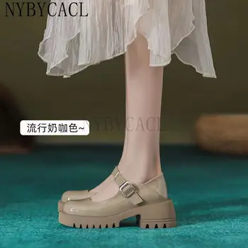 Lolita sapatos de saltos plataforma sapatos de sapatos femininos Estilo Japonês Mary Janes Vintage Meninas de Salto Alto Estudante de sapatos sandálias Bombas  10