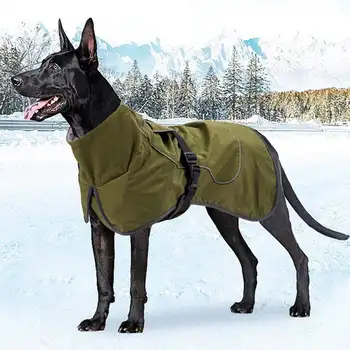 ZOOBERS Cão Casacos de Inverno Impermeável, à prova de Vento Quente de Roupas para cães Filhotes Jaqueta Colete reflector para Pequenas Médias Grandes Cães  5