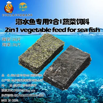 Rhnho Magnético Forte, as Algas Alimentação Prendedor Clip para Peixes de Aquário Aquário de Algas Vegetal 2 em 1  5