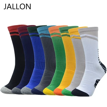 algodão-poliéster misturado meias de desporto pode ser usado em ocasiões tais como basquetebol, futebol, ténis, badminton, etc.  5
