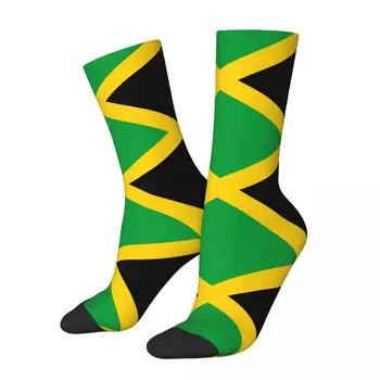 Novo Macho Meias Casuais Bandeira Da Jamaica Meia De Desporto Meias De Mulher Primavera Verão Outono Inverno  5