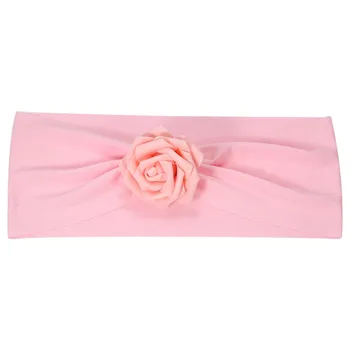 10 peças de casamento cadeira de renda arcos Elástico fibra elástica cadeira de renda coberto com flores cor de rosa para decoração de casamento  5