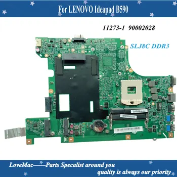 Alta qualidade FRU 90002028 Laptop placa-mãe Para o LENOVO Ideapad B590 placa-mãe 11273-1 SLJ8C DDR3 100% testado  10
