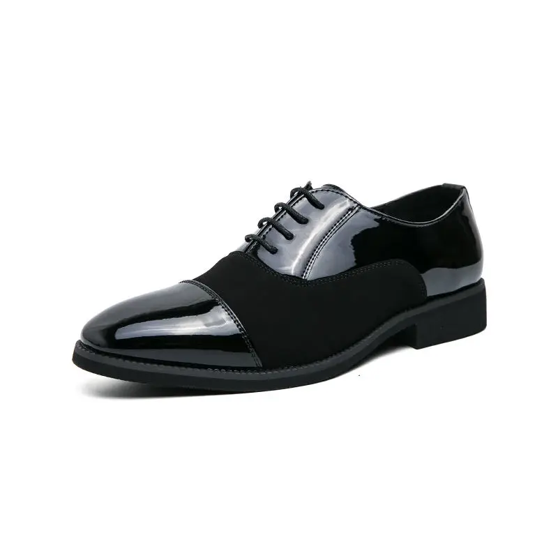 Benboy Homens Formal de Sapatos Primavera Sapatos de Homens Novilho Sapatos de Couro de Negócios Clássico Original do Office Vestido de Casamento Sapatos