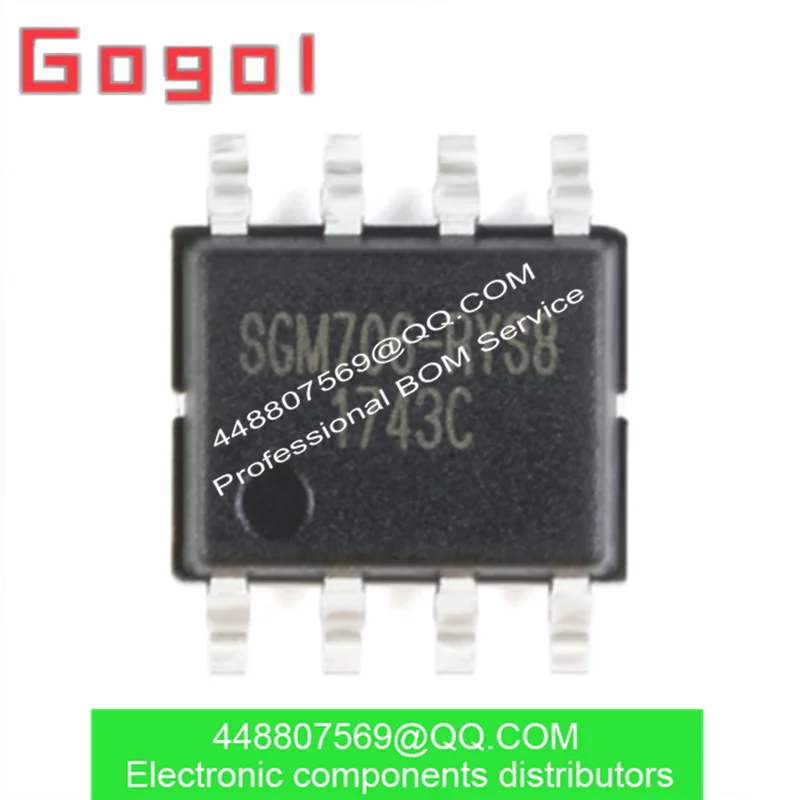 Original genuíno SGM706-RYS8G/TR SOIC-8 2.63 V microprocessador circuito de monitoramento chip 100%Novo 20Pcs