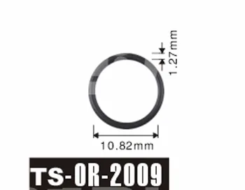 Frete grátis Tenso 100pcs 10.82x1.27 Mm Para o Carro Injetor de Combustível Kit de Reparação de Viton O'Rings ORings Anéis O-Rings TS-2009  10