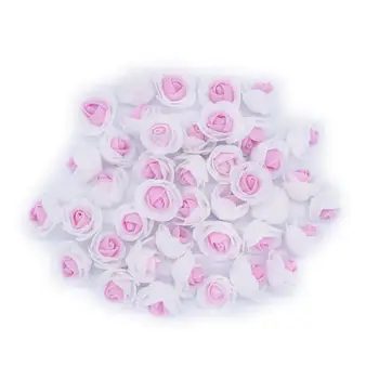 100pcs 3cm Mini Artificial de Seda Rosa Cabeças de Flores Para a Festa de Casamento, Decoração DIY Acessórios Falso Flores Artesanais  10