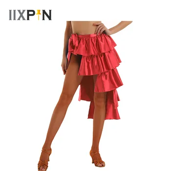 IIXPIN Mulheres Profissionais de Dança latina Trajes Sênior Sexy pedras de Dança latina de Vestido para as Mulheres latino, Dança de Competição latino-Vestido  4