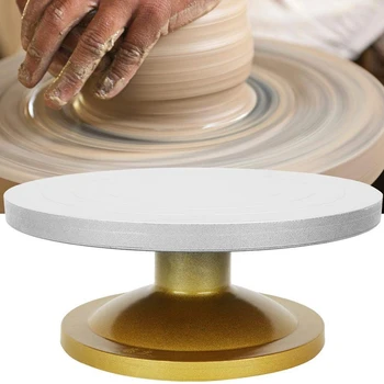 Novo-Máquina de Metal Cerâmica de Roda Mesa Rotativa Giratória de Argila de Modelagem de Escultura para o Trabalho em Cerâmica Cerâmica  5