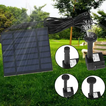 O NOVO Profissional Solar Exterior de Alimentação da Bomba de Água do Sol no Jardim de plantas de rega exterior Fonte de água da Piscina Bomba de  4