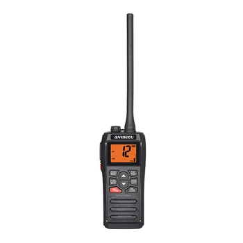 IPX7 Impermeável VHF Portátil Rádio Marinho RS-50M Float móvel vhf mini rádio com Built-in Bateria de poupança de Energia em Circuitos de USB  5