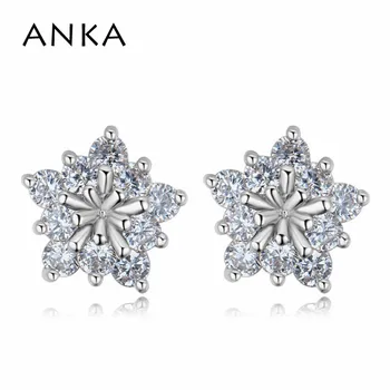 ANKA moda de luxo forma de estrela de brincos com AAA brinco de zircônia cúbica para as mulheres, a festa de casamento de nova marca de jóias #125353  10