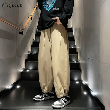 Homens Casual Calças de Harém Calças de Verão, Largas Alta de Rua Japonês Elegante Harajuku Dinâmica Pantalones Hip Hop BF Retro Bonito  10