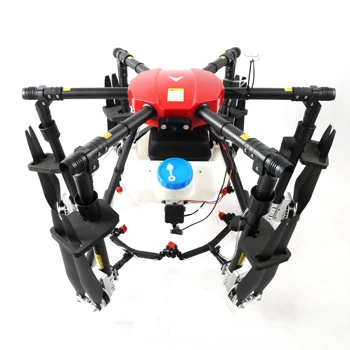 6 eixo de 22 litros uav agrícola de alimentação da bomba do pulverizador agrícola drone poeira pulverizador agricultura pulverização drone  5