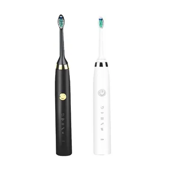 IPX7 Impermeável Escova de dentes Elétrica Cabeça Substituível TB601  5