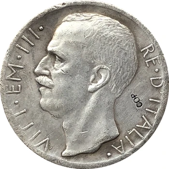 1927 Itália 10 lire MOEDAS de CÓPIA  5