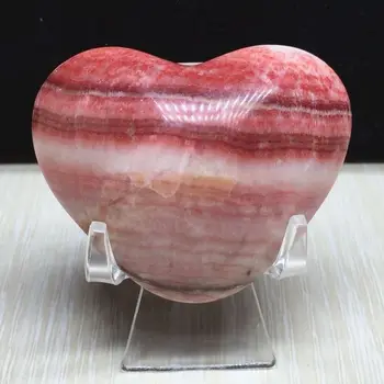 Natural Rhodonite Suiseki Pedra De Cristal Do Coração De Amor Ornamentos De Quartzo Rosa Jóias Para A Casa De Decoração De Sala De Coleta De Minerais  5