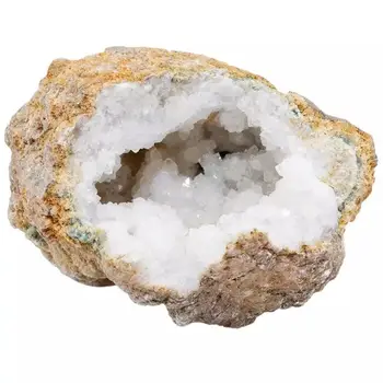 MOKAGY Natural de Cristal Branco Geode Pedra de Quartzo Enorme Mineral Amostra Ornamentos 1pc  0