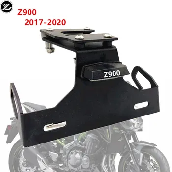 Ajuste Para a Kawasaki Z900 2017-2021 Motocicleta Traseira da Cauda Arrumado Matrícula Titular Fender Eliminador de kit Número da Placa de Licença  10