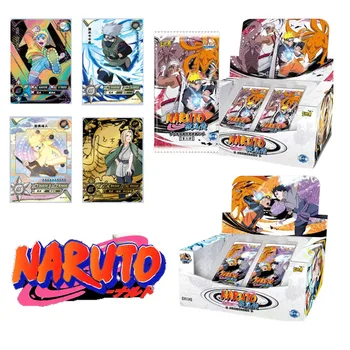 Animado Naruto Matriz Capítulo 2ª 3ª Edição Uchiha Sasuke Kakashi Caixa Completa Original em Flash do Jogo de cartas Colecionáveis Brinquedos  10