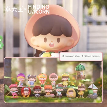 Original Zhuo Dawang Bênção para Frutas Série Cega Caixa de Brinquedos Mistério Caixa de Anime Figura de Boneca Bonito Ornamento Modelo de Meninas Dom  10