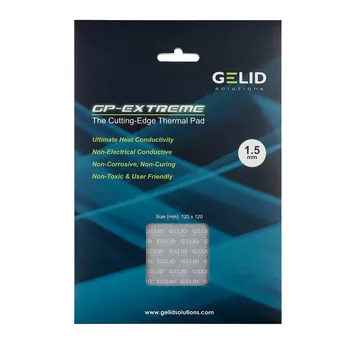 GELID GP-EXTREMA 80X40 0.5 1.0 1.5 2.0 3.0 mm PC CPU GPU Dissipador de calor de Resfriamento do Norte E Ponte Sul da Placa de Vídeo Almofada Térmica De 12 W/MK  10