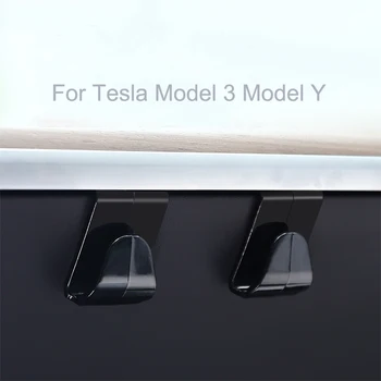 Carro Gancho De Cabide Para Tesla Model 3 2021 Modelo Y Da Caixa De Luva Clipe Fivela De Suspensão Diversos Manilha Acessórios De Guarda-Chuva Viciado Saco  10
