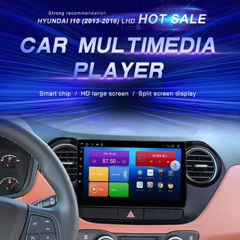 Android DVD do Carro Para Hyundai I10 (2013-2016) LHD auto-Rádio Multimédia Player de Vídeo de Navegação GPS 8Core Android10.0 Double Din  10