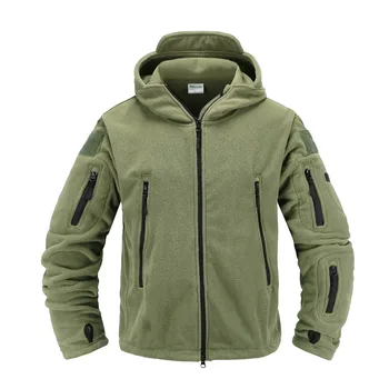 Tática de lã casaco de Uniforme Militar Soft Shell Jaqueta com Capuz Casual Homens Térmica Exército de Roupas  10