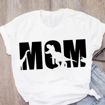 Gráfico Feminina T-Shirt de Senhoras Tumblr T-Shirt T-shirts Mulheres Mamãe Mamãe Letra Imprimir Mulher Roupa de Tees Tops  10