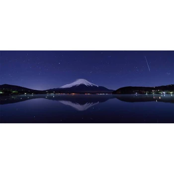 5D Total de Diamante Pintura Monte Fuji céu estrelado cenário Frete Grátis, Decoração DIY Imagem Artesanato  10