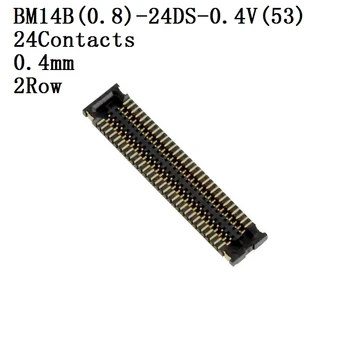 HIROSE-conector BM14B(0.8)-24DS-0.4 V(53) Receptáculo de 0,4 mm 2 linhas 24 contactos Mezanino conector de 20 unids/lote  10