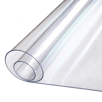 Vidro macio pano de Tabela de 1mm em PVC Transparente Toalha Impermeável Mesa Retangular Tampa da Almofada do Óleo de Cozinha-Prova Esteira de Tabela  10