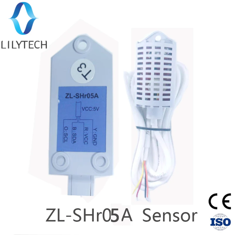 ZL-SHr05A, Umidade e temperatura do sensor, para LILYTECH controlador